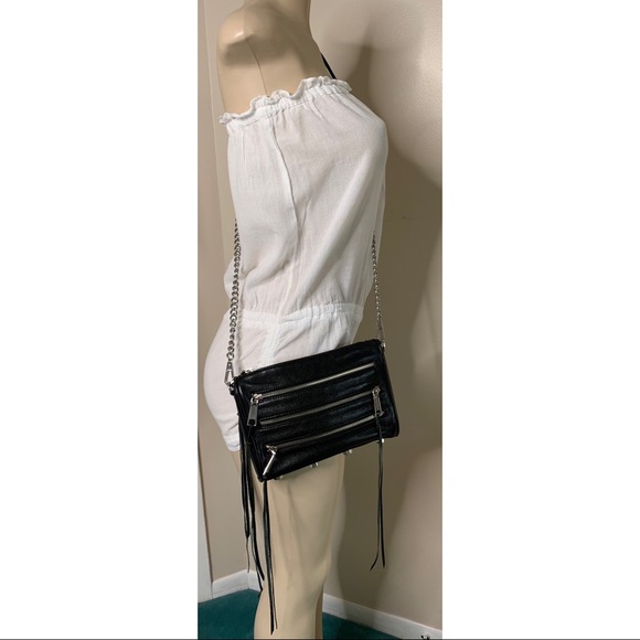 Rebecca Minkoff Handbags - Rebecca minkoff cross body black leather bag